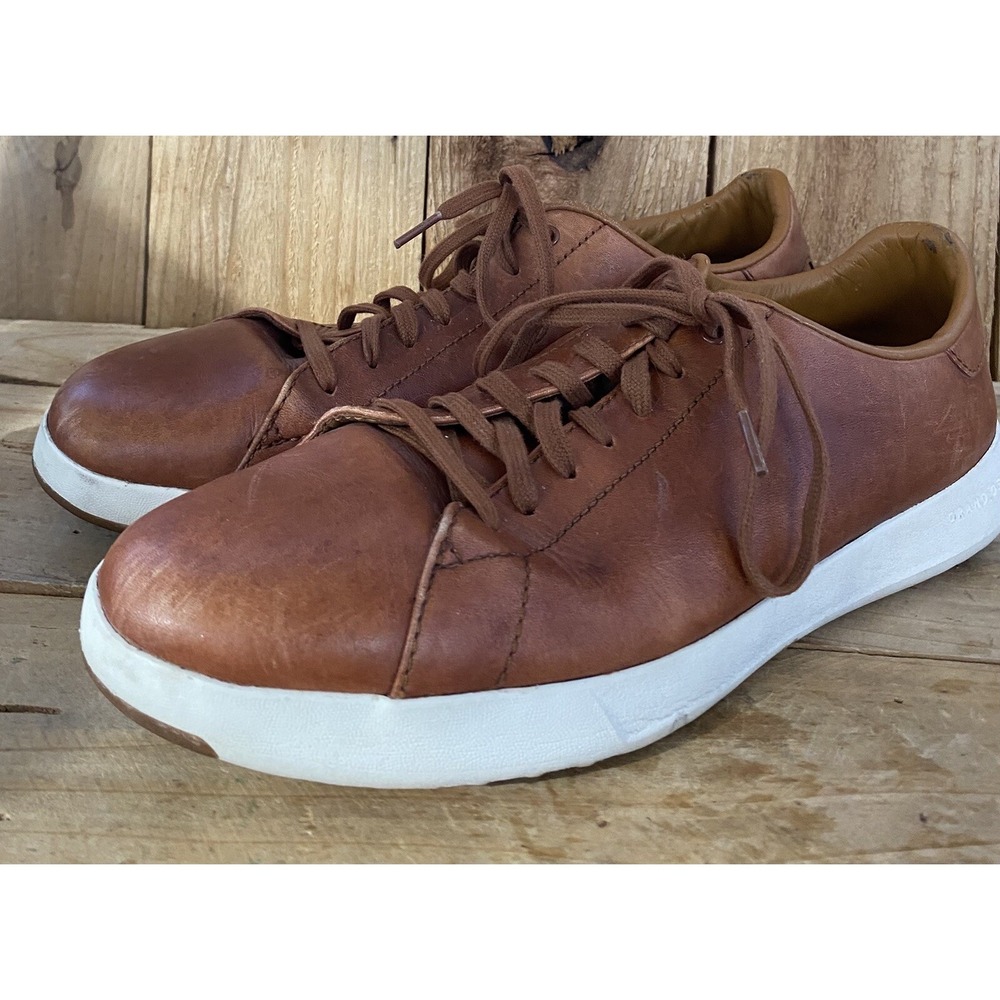 Cole Haan GrandPro Leather Sneaker Brown Mens 10.5